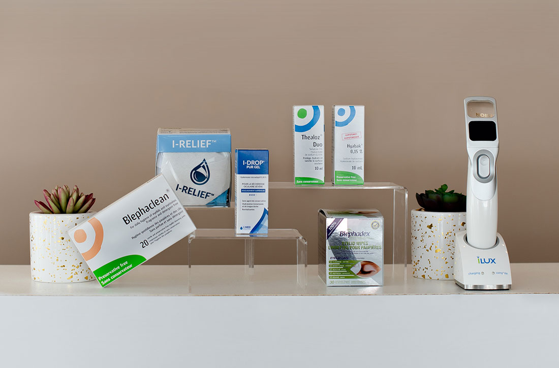 Dry eye care medications